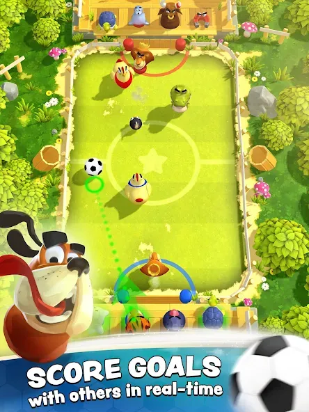 Взломанная Rumble Stars Football (Рамбл Старс)  [МОД Menu] — стабильная версия apk на Андроид screen 1