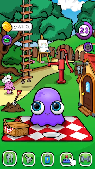 Скачать взломанную Moy 7 — Virtual Pet Game  [МОД Бесконечные деньги] — полная версия apk на Андроид screen 1