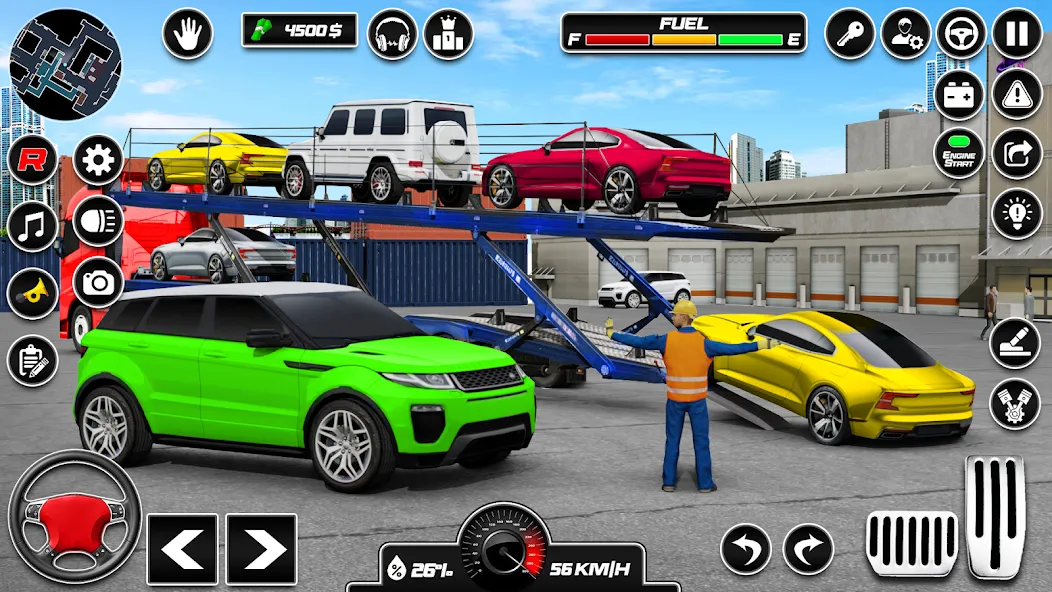 Взломанная Car Transporter 3d:Truck Games  [МОД Unlocked] — последняя версия apk на Андроид screen 3