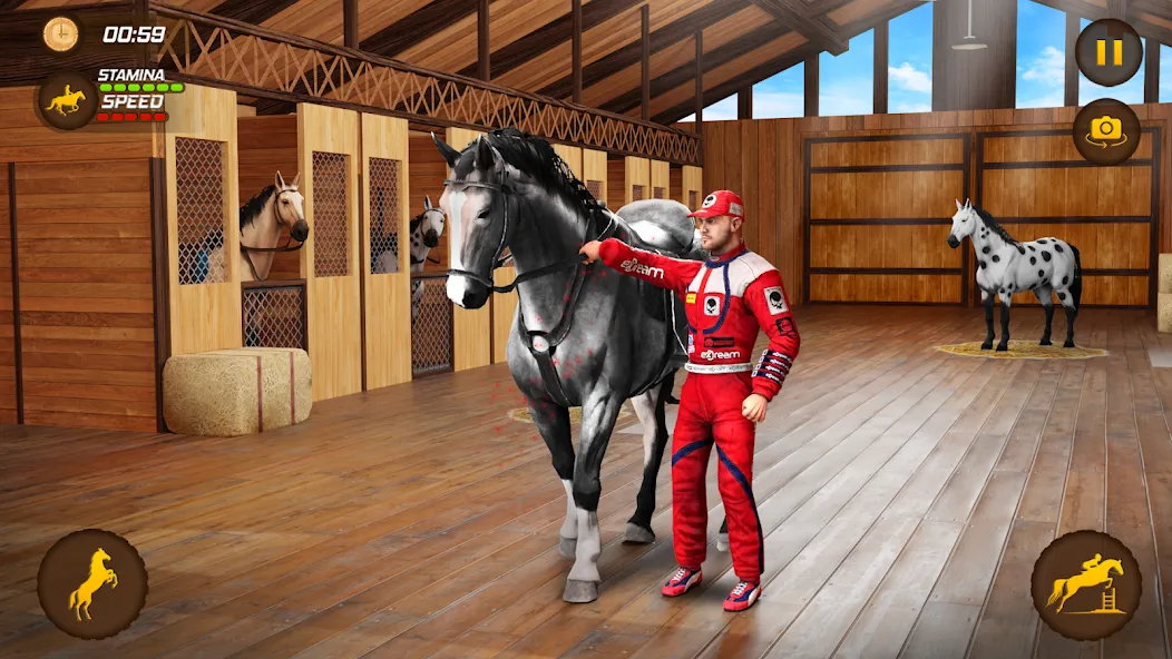 Скачать взлом Horse Racing Game: Horse Games  [МОД Меню] — последняя версия apk на Андроид screen 1