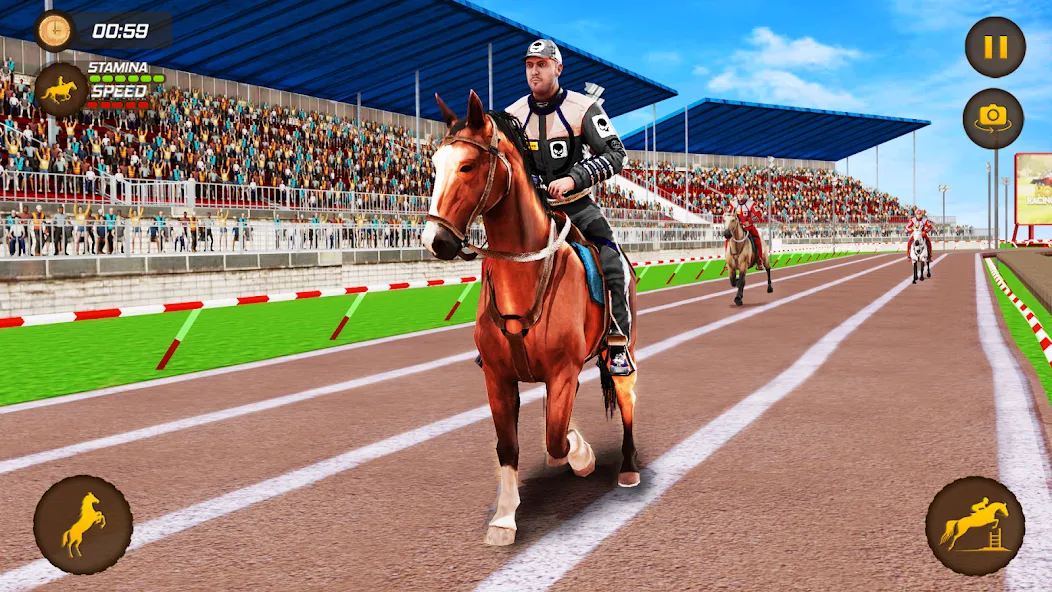 Скачать взлом Horse Racing Game: Horse Games  [МОД Меню] — последняя версия apk на Андроид screen 3