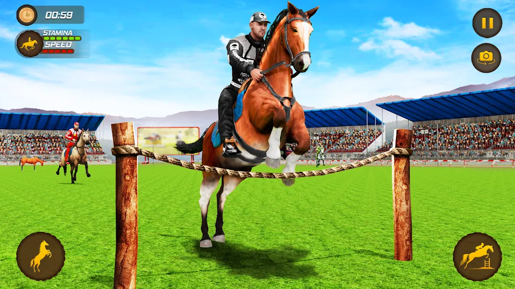 Скачать взлом Horse Racing Game: Horse Games  [МОД Меню] — последняя версия apk на Андроид screen 5