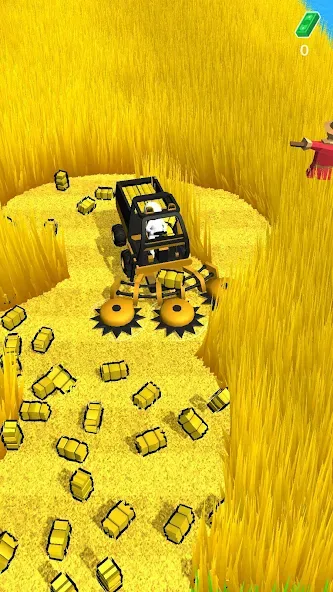 Скачать взломанную Stone Grass: Mowing Simulator (Стоун Грасс)  [МОД Unlocked] — полная версия apk на Андроид screen 3