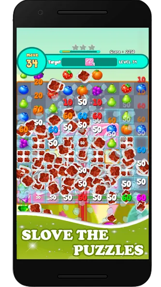 Взломанная Fruits Mania 2024 (Фрутс Мания 2023)  [МОД Mega Pack] — последняя версия apk на Андроид screen 2