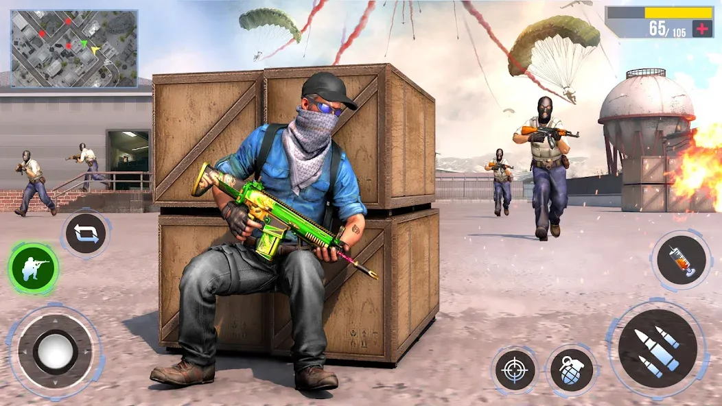 Взлом FPS Shooting Games — Gun Game  [МОД Unlocked] — последняя версия apk на Андроид screen 4