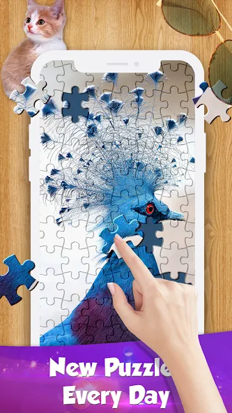 Взломанная Jigsaw Go — Classic Jigsaw Puz (Джигсоу Го)  [МОД Mega Pack] — стабильная версия apk на Андроид screen 4