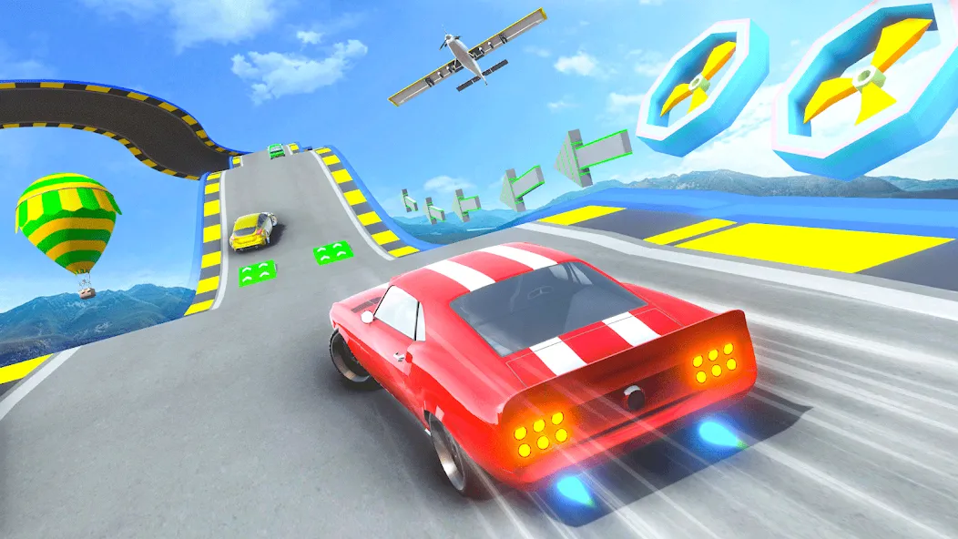 Скачать взлом Ramp Car Games: GT Car Stunts (Рамп Кар Игры)  [МОД Меню] — полная версия apk на Андроид screen 3