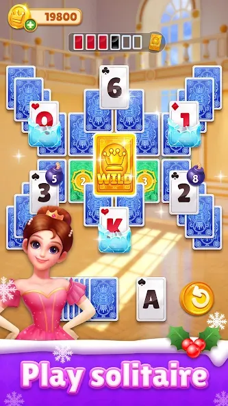 Скачать взлом Royal Solitaire Tripeaks  [МОД Меню] — последняя версия apk на Андроид screen 1