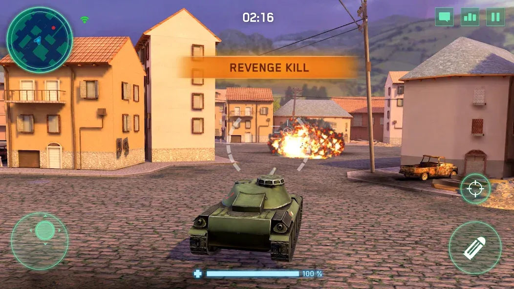 Скачать взломанную War Machines：Tanks Battle Game (Вар Машины)  [МОД Unlimited Money] — полная версия apk на Андроид screen 3