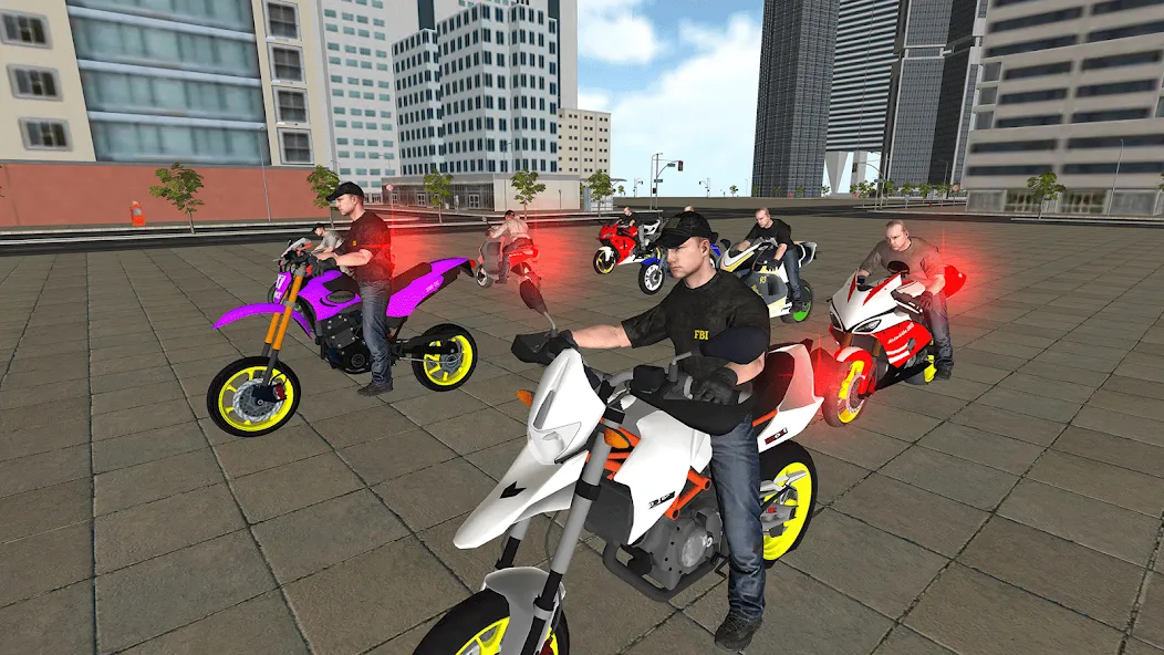 Взлом Bike Driving: Police Chase  [МОД Бесконечные деньги] — полная версия apk на Андроид screen 1