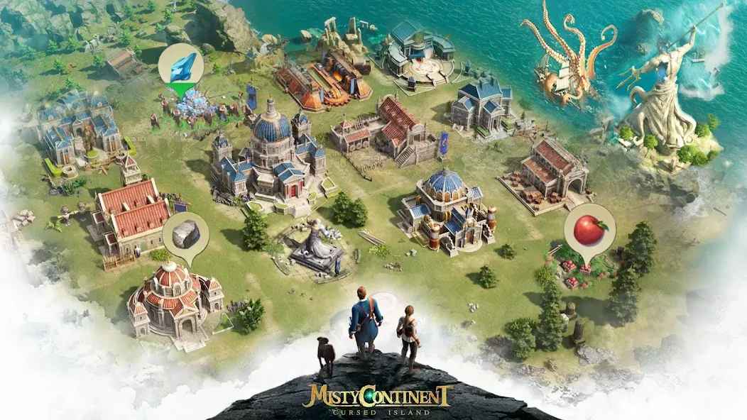 Взломанная Misty Continent: Cursed Island  [МОД Много монет] — стабильная версия apk на Андроид screen 1