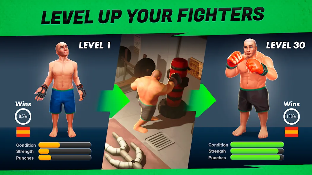 Взломанная MMA Manager 2: Ultimate Fight (ММА Менеджер 2)  [МОД Unlocked] — полная версия apk на Андроид screen 2