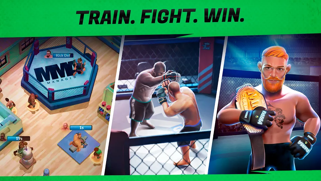 Взломанная MMA Manager 2: Ultimate Fight (ММА Менеджер 2)  [МОД Unlocked] — полная версия apk на Андроид screen 5