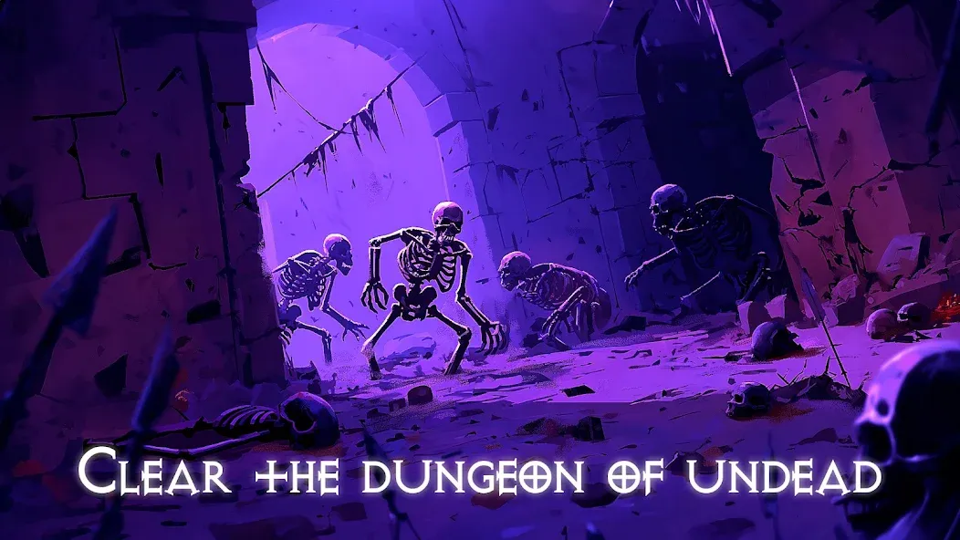 Скачать взлом Dungeon: Age of Heroes (Данжен)  [МОД Меню] — последняя версия apk на Андроид screen 2