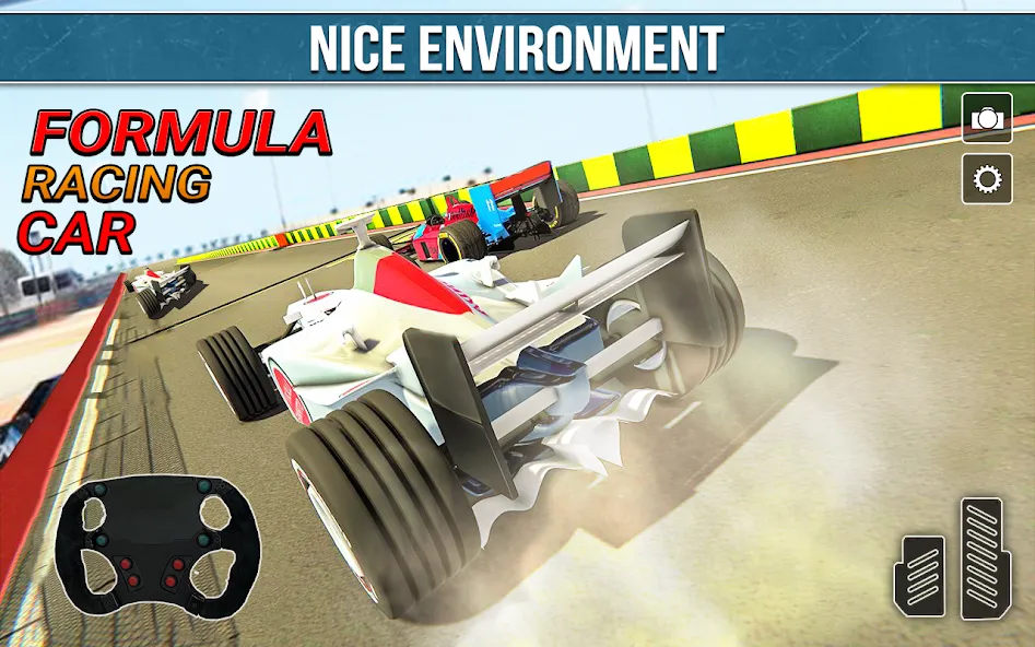 Взломанная Formula Game: Car Racing Game  [МОД Меню] — полная версия apk на Андроид screen 1