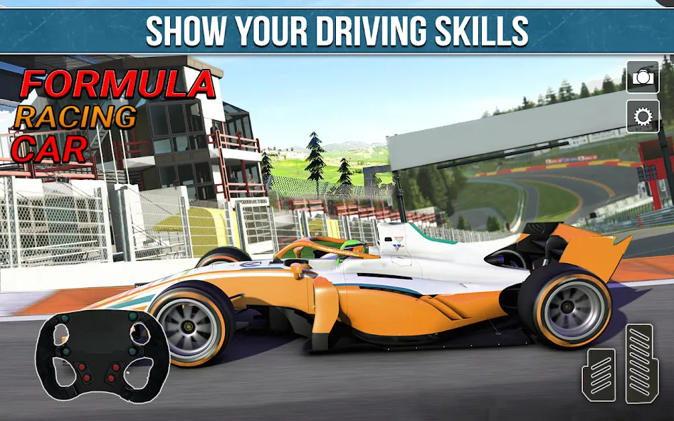 Взломанная Formula Game: Car Racing Game  [МОД Меню] — полная версия apk на Андроид screen 3