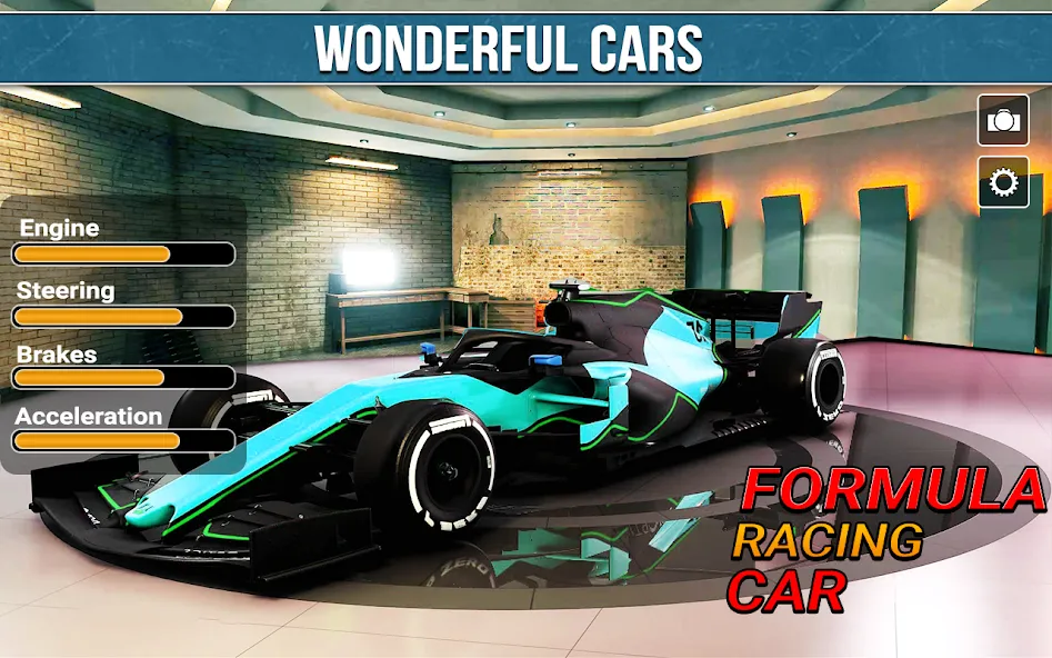 Взломанная Formula Game: Car Racing Game  [МОД Меню] — полная версия apk на Андроид screen 4