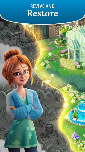 Взлом Merge Gardens (Мерж Гарденс)  [МОД Mega Pack] — стабильная версия apk на Андроид screen 2