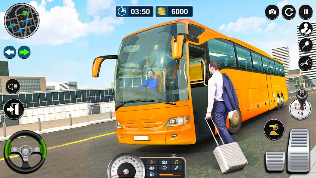 Скачать взлом Bus Simulator Game: Coach Game  [МОД Unlimited Money] — полная версия apk на Андроид screen 2