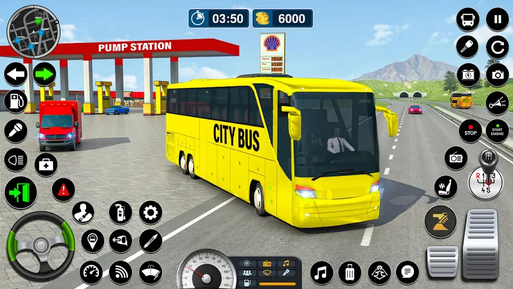 Скачать взлом Bus Simulator Game: Coach Game  [МОД Unlimited Money] — полная версия apk на Андроид screen 3