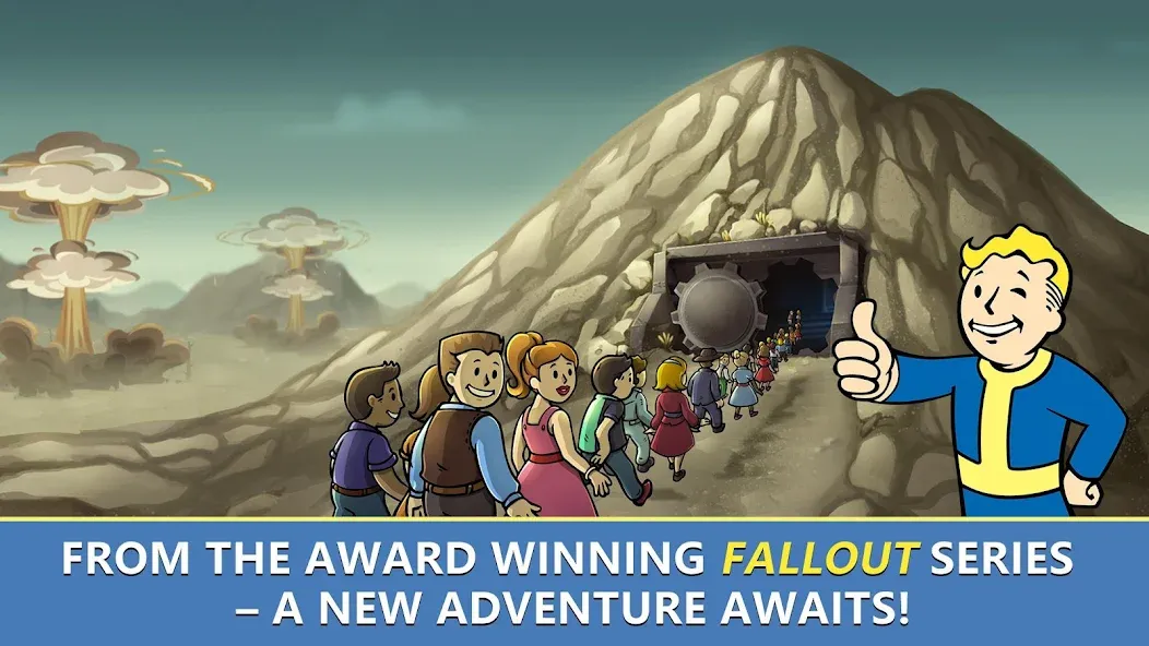 Взломанная Fallout Shelter Online (Фоллаут Шелтер Онлайн)  [МОД Menu] — полная версия apk на Андроид screen 1