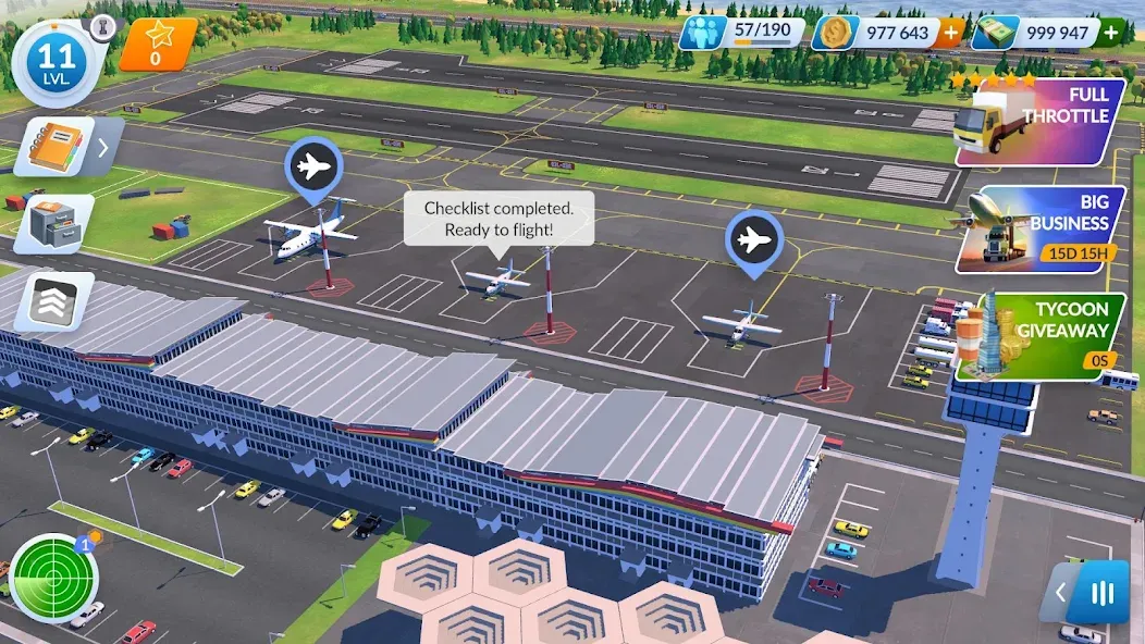 Скачать взломанную Transport Manager: Idle Tycoon (Транспортный менеджер Тайкун)  [МОД Бесконечные монеты] — полная версия apk на Андроид screen 1
