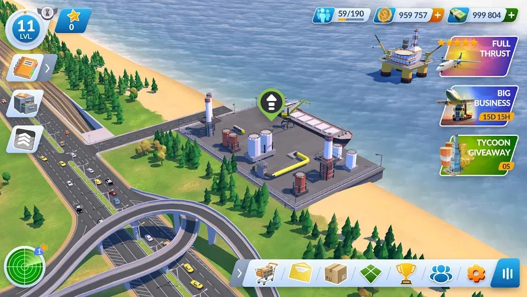 Скачать взломанную Transport Manager: Idle Tycoon (Транспортный менеджер Тайкун)  [МОД Бесконечные монеты] — полная версия apk на Андроид screen 3