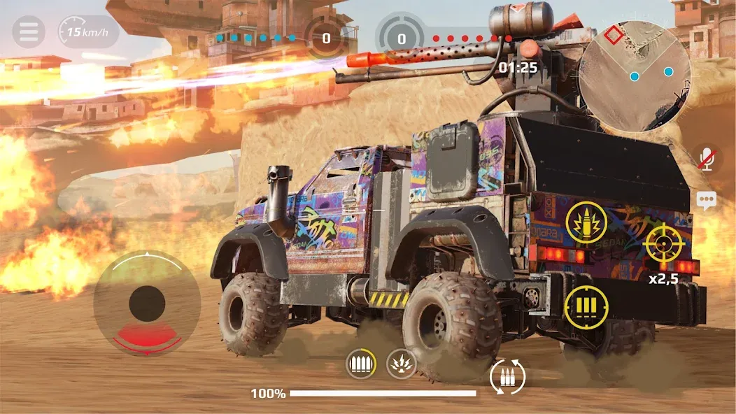 Скачать взлом Crossout Mobile — PvP Action (Кроссаут Мобайл)  [МОД Unlocked] — полная версия apk на Андроид screen 2