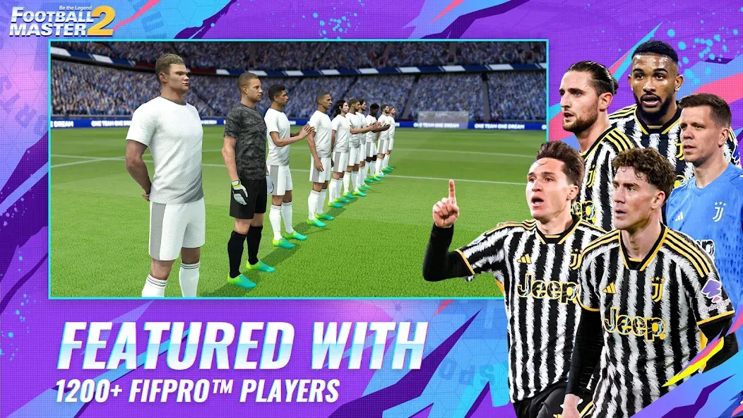 Скачать взломанную Football Master 2-Soccer Star (Футбол мастер 2)  [МОД Menu] — последняя версия apk на Андроид screen 4