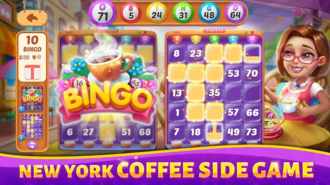 Скачать взломанную Bingo Rush — Club Bingo Games (Бинго Раш)  [МОД Меню] — полная версия apk на Андроид screen 3