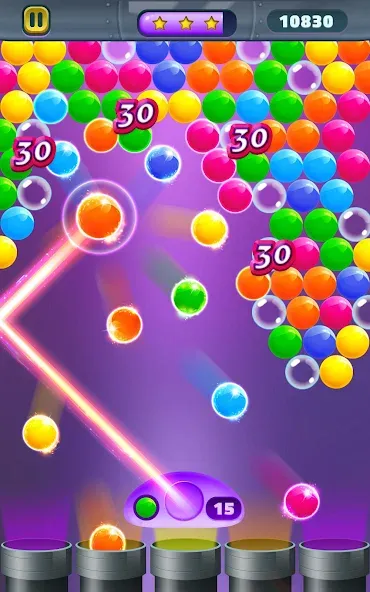 Взлом Action Bubble Game (Экшн Бабл Игра)  [МОД Много монет] — стабильная версия apk на Андроид screen 2