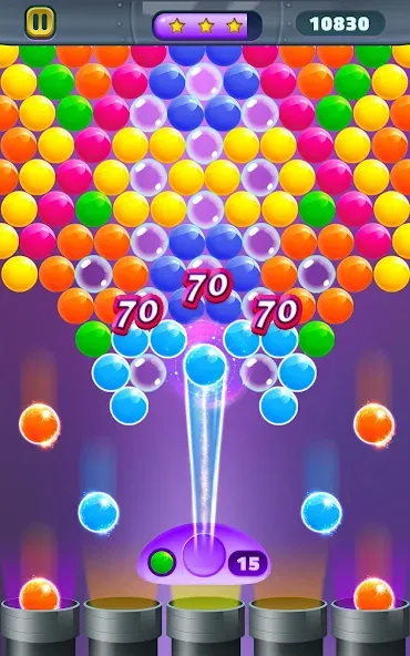 Взлом Action Bubble Game (Экшн Бабл Игра)  [МОД Много монет] — стабильная версия apk на Андроид screen 4