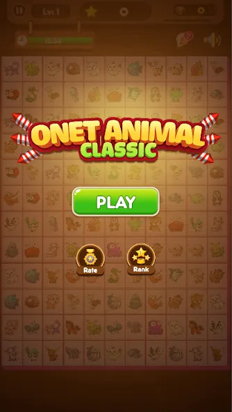 Скачать взломанную Onet Connect Animal Game (Онет Соединить Животные игра)  [МОД Все открыто] — последняя версия apk на Андроид screen 1