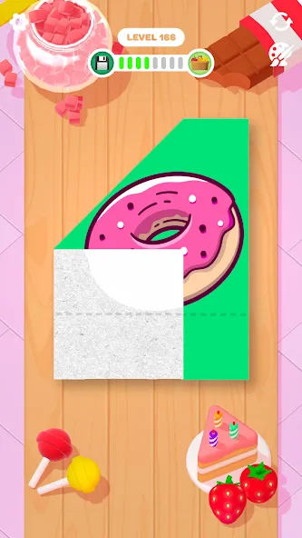 Взломанная Paper Fold (Пэйпер Фолд)  [МОД Много денег] — последняя версия apk на Андроид screen 2