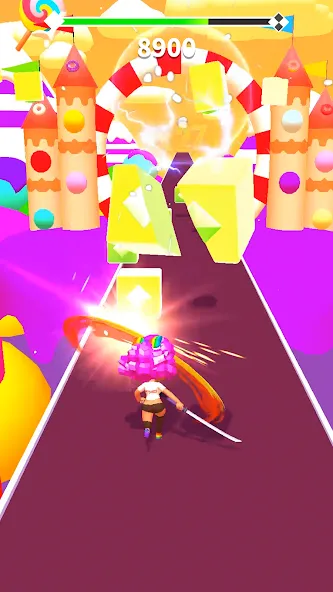 Взломанная 6ix9ine Runner (икс9айн Раннер)  [МОД Unlocked] — полная версия apk на Андроид screen 2