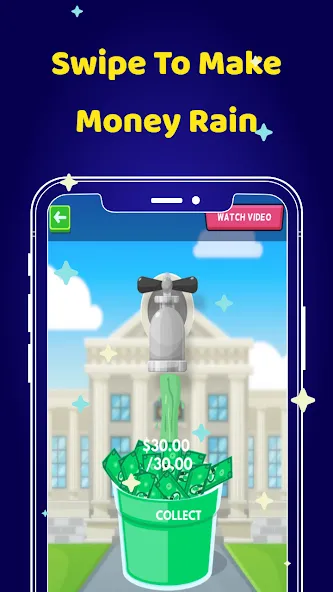 Скачать взломанную Money Clicker Game -Money Rain  [МОД Unlocked] — последняя версия apk на Андроид screen 4