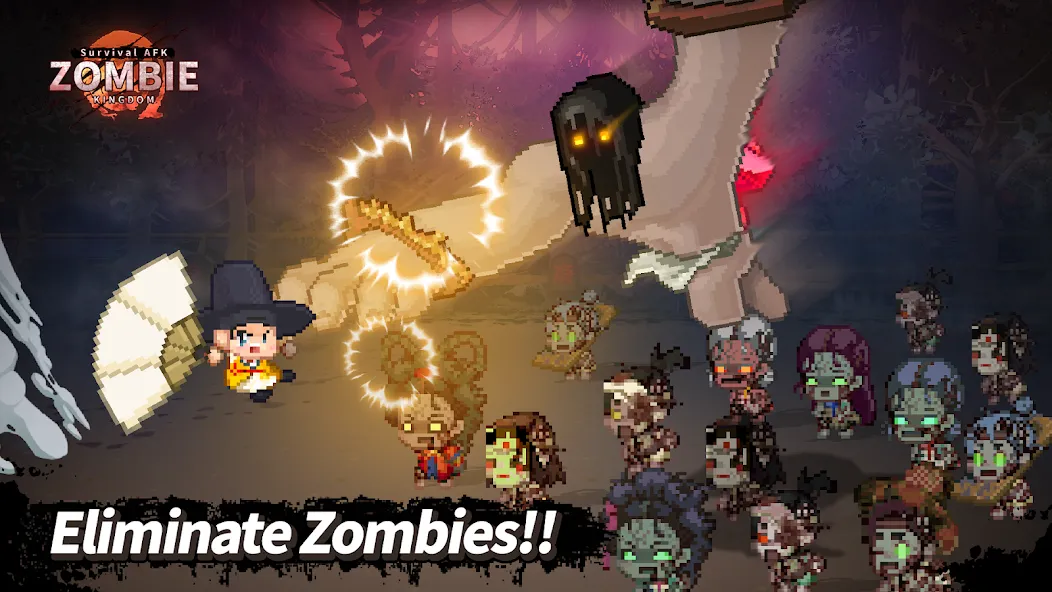 Взломанная ZOMBIE Kingdom : Idle RPG (ЗОМБИ Кингдом)  [МОД Много монет] — последняя версия apk на Андроид screen 5