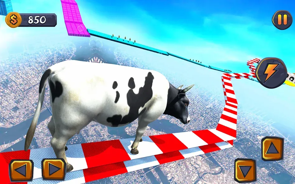 Взломанная Epic Cow Ramp Rush Run Game  [МОД Бесконечные монеты] — стабильная версия apk на Андроид screen 3