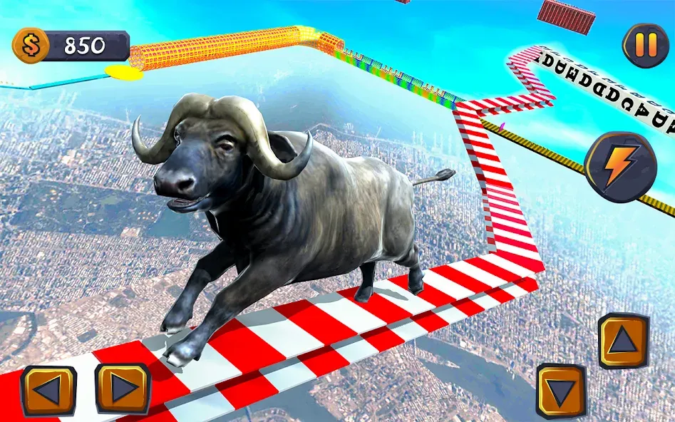 Взломанная Epic Cow Ramp Rush Run Game  [МОД Бесконечные монеты] — стабильная версия apk на Андроид screen 4