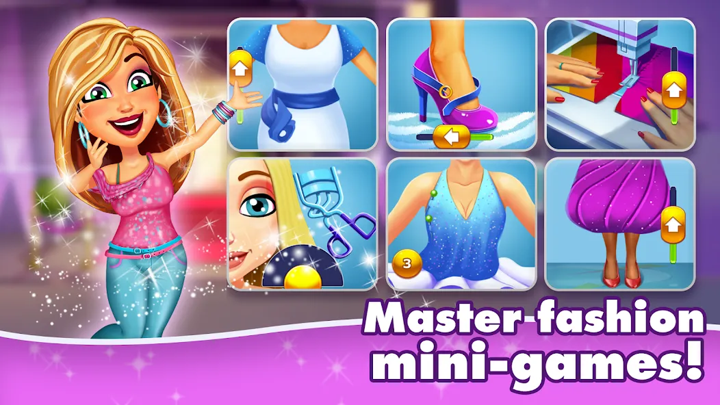 Скачать взлом Fabulous 5: Fashion & Dress-up (Фэбюлс)  [МОД Unlimited Money] — последняя версия apk на Андроид screen 1