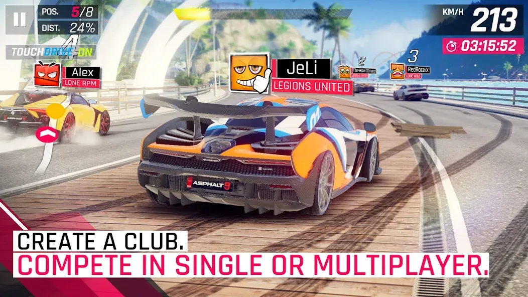 Взломанная Asphalt 9: Legends (Асфальт 9)  [МОД Menu] — последняя версия apk на Андроид screen 4