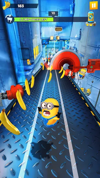 Скачать взломанную Minion Rush: Running Game (Миньон Раш)  [МОД Menu] — полная версия apk на Андроид screen 1