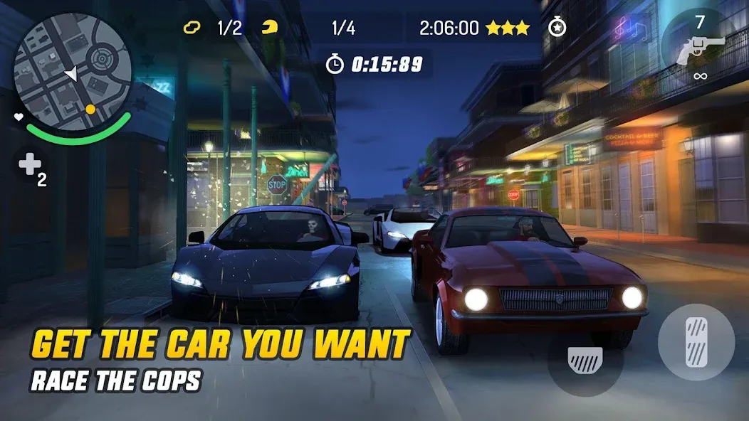 Взлом Gangstar New Orleans (Гангстар)  [МОД Бесконечные деньги] — стабильная версия apk на Андроид screen 3