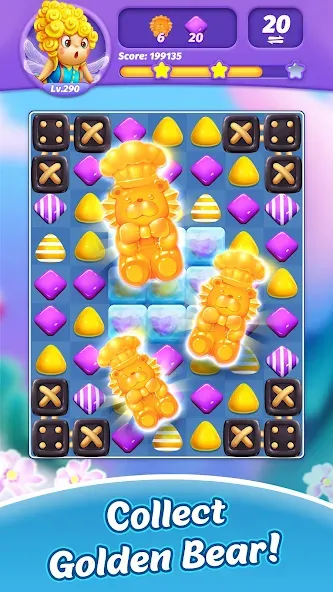 Скачать взлом Candy Charming — Match 3 Games (энди Чарминг)  [МОД Unlocked] — стабильная версия apk на Андроид screen 3