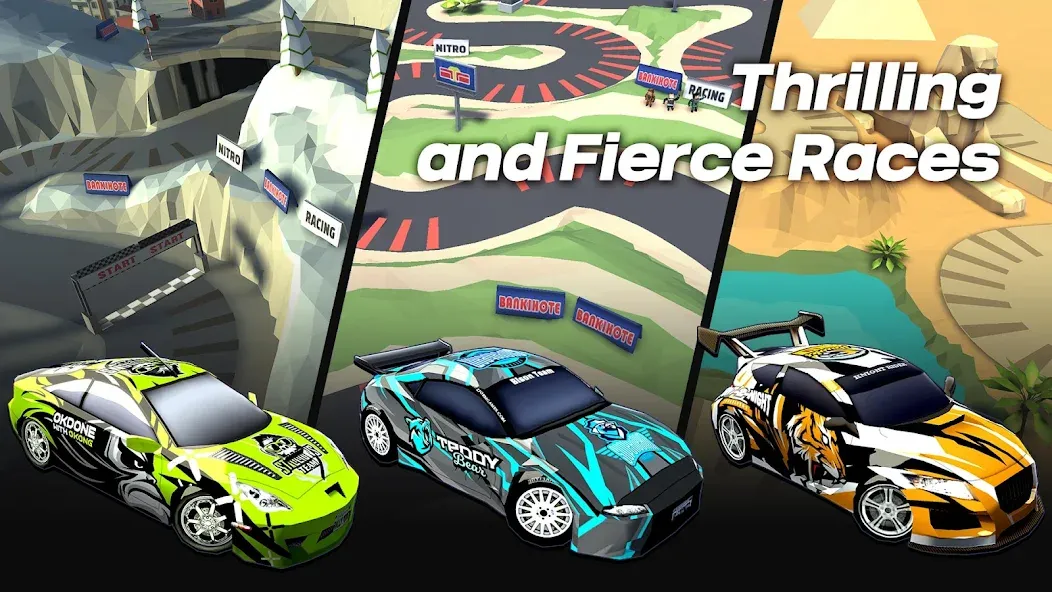 Взломанная Drift Rally Boost ON (Дрифт Ралли Ускорение ВКЛ)  [МОД Mega Pack] — полная версия apk на Андроид screen 4