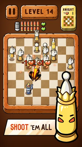 Взлом Bullet Chess: Board Shootout (Бюллет чесс)  [МОД Menu] — последняя версия apk на Андроид screen 1