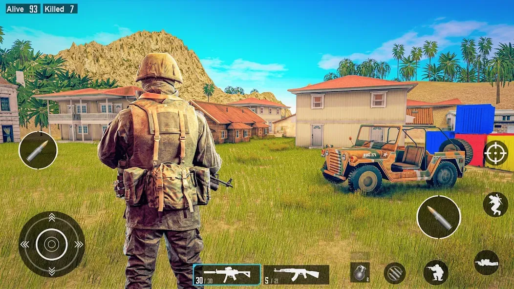 Скачать взлом Commando Gun Shooting Games  [МОД Меню] — стабильная версия apk на Андроид screen 3