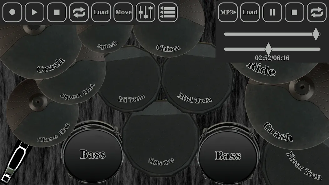 Взлом Drum kit (Drums) free  [МОД Меню] — последняя версия apk на Андроид screen 4