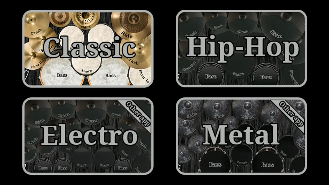 Взлом Drum kit (Drums) free  [МОД Меню] — последняя версия apk на Андроид screen 5