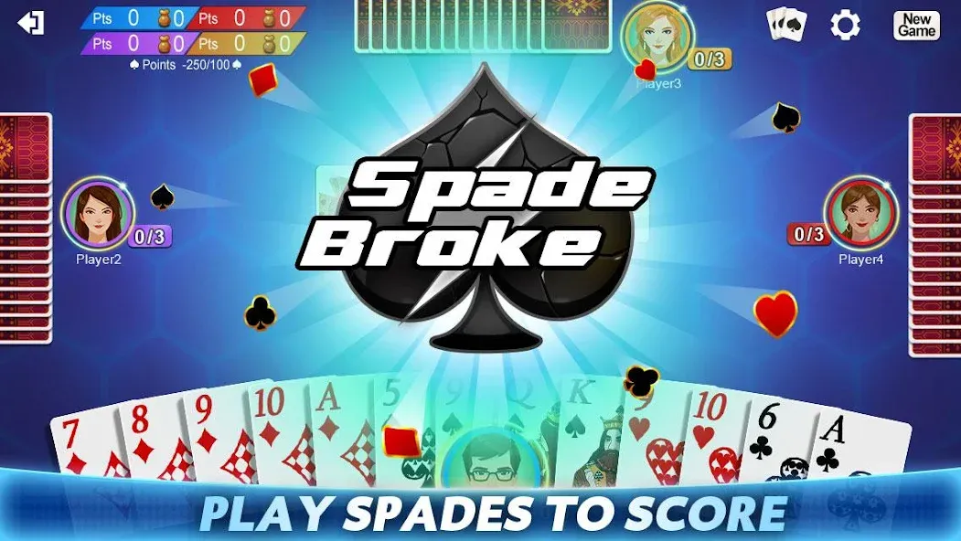 Скачать взлом Spades (Спейдс)  [МОД Много денег] — последняя версия apk на Андроид screen 3